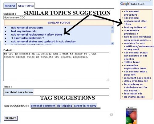 18 May 2014 Mandatory tagging and similar Topics
