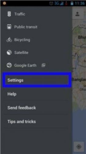 Clearing offline google maps