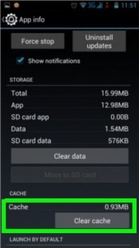 Clearing offline google maps