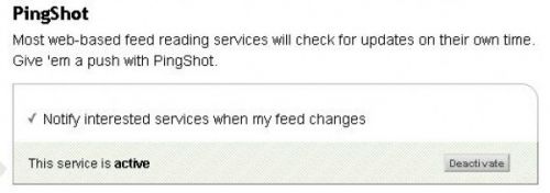 Feedburner Ping for automated pings