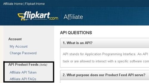 Flipkart API launched