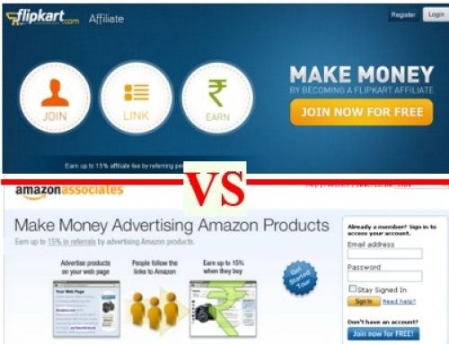 Flipkart Affiliate vs Amazon Affiliate