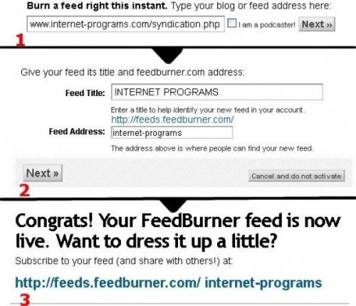 How to use Google Feedburner