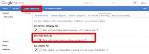Removing Arrows Icons from Adsense Ads