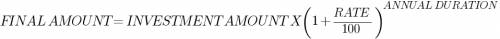 cagr compound interest formula